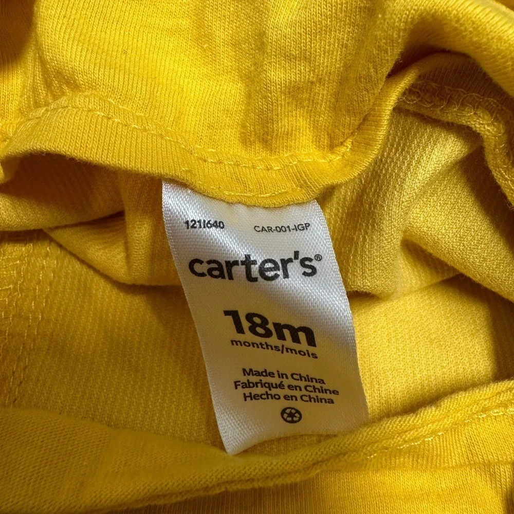 Mustard Yellow Corduroy Kitty Jumper Sz 18M